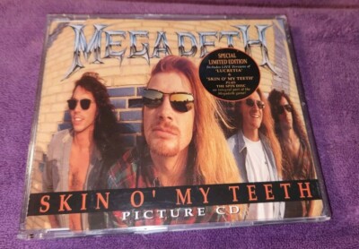MEGADETH import cd SKIN O' MY TEETH 3 trax