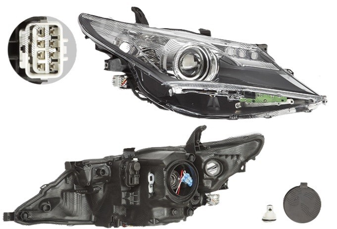 Phare électrique Toyota Auris E18 HIR2 LED pour résoudre les problèmes de contrôle technique - 4