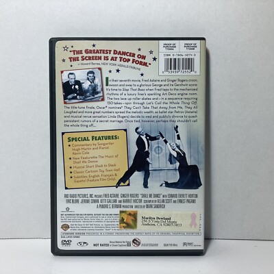 Shall We Dance (1937) (DVD, 2005) Fred Astaire,Ginger Rogers