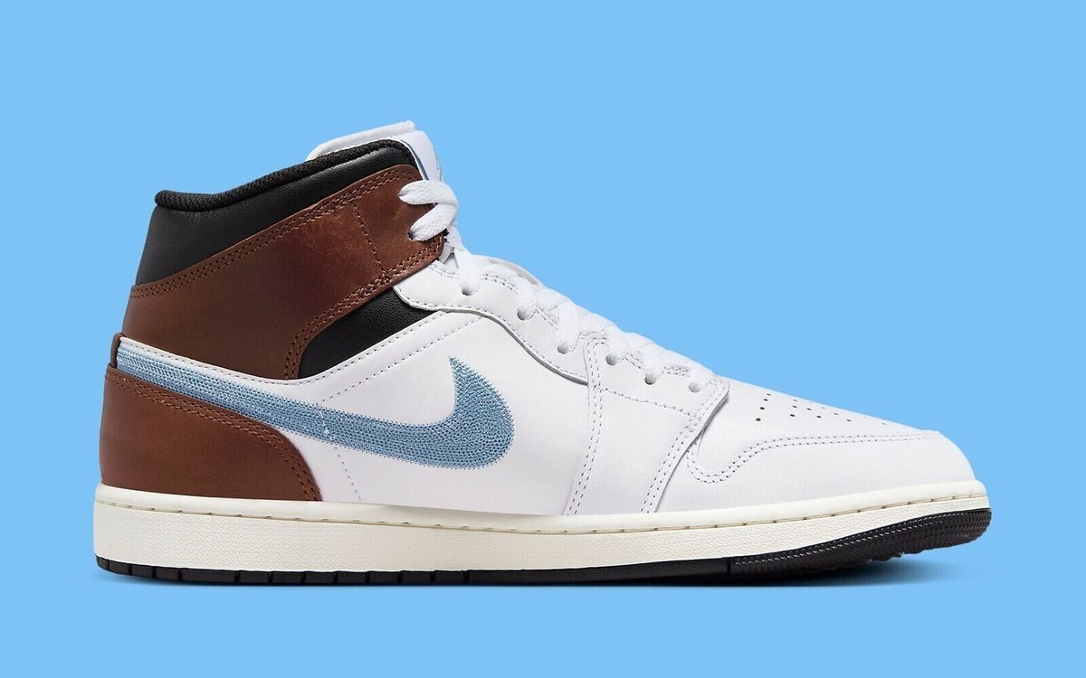 Air Jordan 1 Mid SE White Blue Grey Black Sail FQ7831-142 Air Jordan 1 Mid SE White Blue Grey Black Sail FQ7831-142