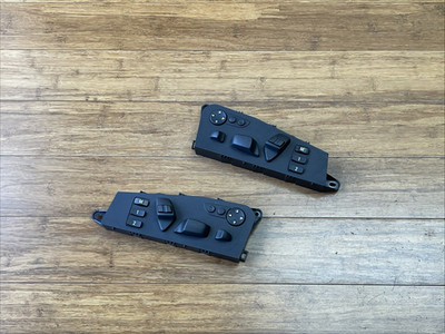 2007-2014 BMW X7 E70 Front Left & Right Power Seat Adjuster Switch Set of 2 OEM