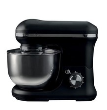 Open Kitchen Stand Mixer in Matte Black – Sleek & Stylish