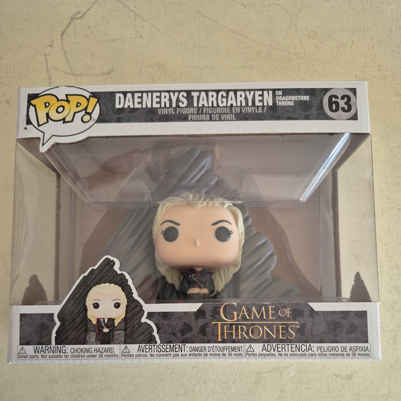 POP! Game Of Thrones Daenerys Targaryen On Dragonstone Throne Vinyl Figure #63