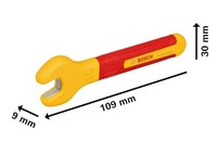 Bosch Vde-SchraubenschlüSsel 10Mm 15° Isoliert 1000V TPE Zertifiziert