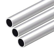 Aluminum Round Tube 300mm 19mm 16mm Seamless Aluminum Straight Tubing 3Pcs