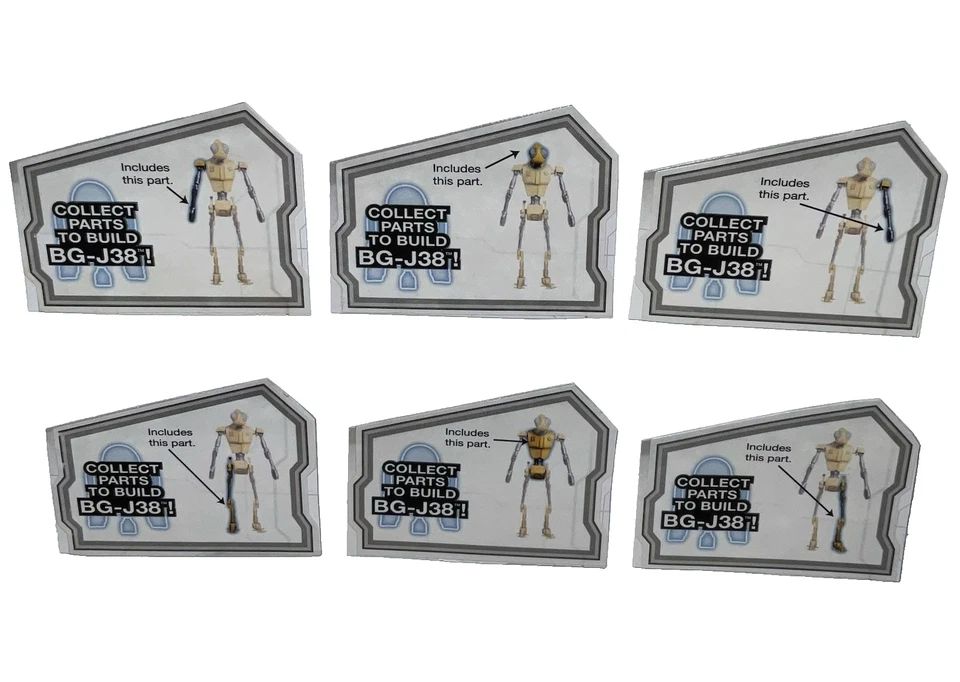 Star Wars BG-J38 Droid Build-a-Droid Jabba's J9 Worker Legacy Collection TLC BAD - Image 2 of 4