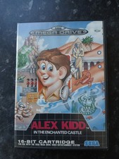 Thumbnail of ebay&reg; auction 137570843721 | Alex Kidd in Enchanted Castle Sega Mega Drive - Boxed with Manual 
