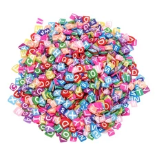 Fake Letter Style, 6 Set Letter Style, Multicolored