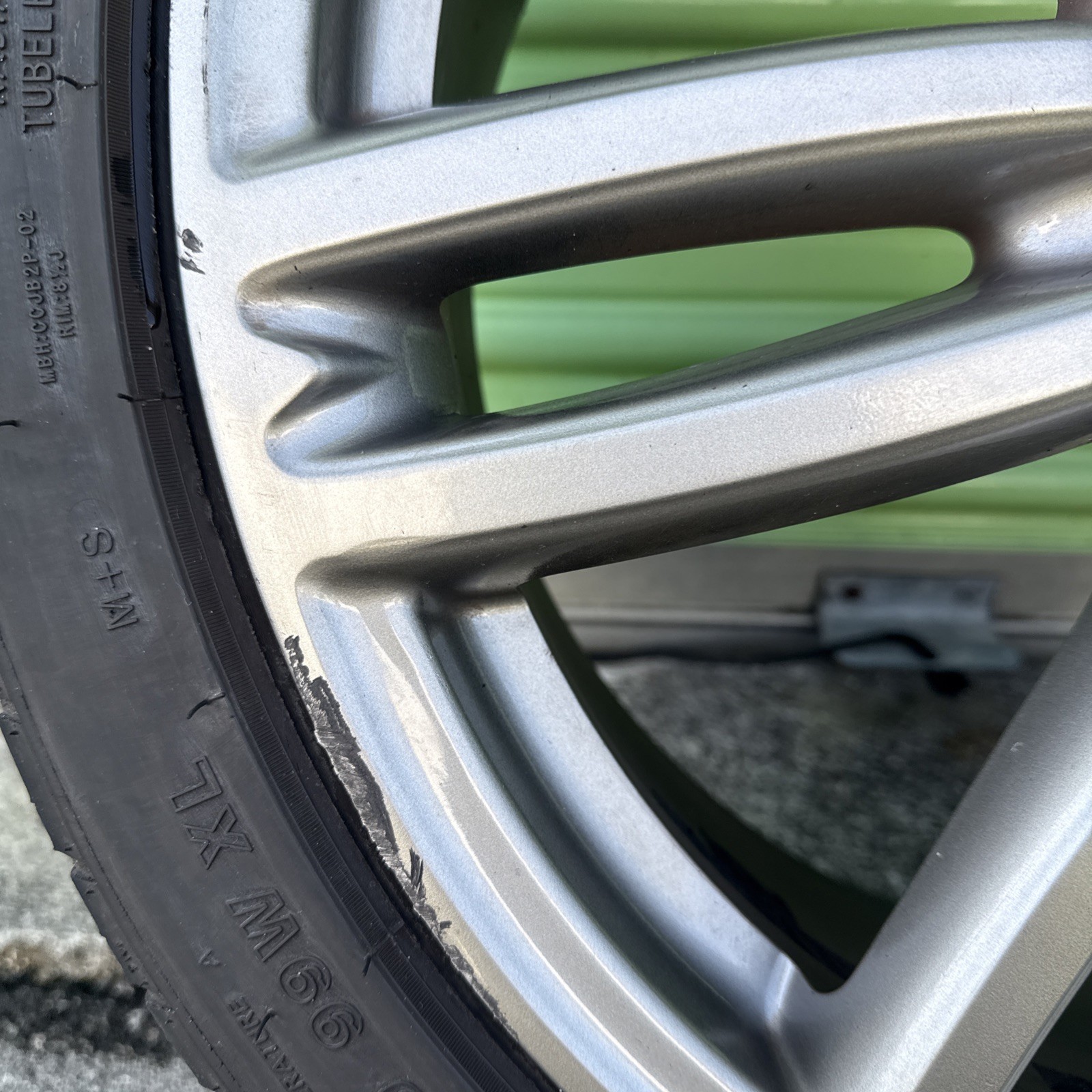 14-24 MASERATI GHIBLI - FACTORY 20" INCH REAR ALLOY WHEEL RIM 10.5Jx20H2 OEM 203