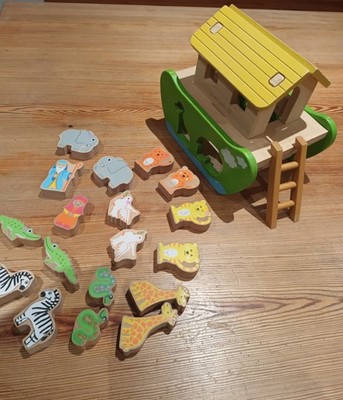 Holzsteckspiel Arche Noah von Everearth