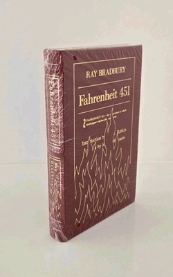 Easton Press Fahrenheit 451 Ray Bradbury Leather Masterpieces Sci-Fi Sealed