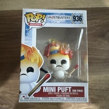 Funko Pop! Figura de vinilo mini puft (en llamas) #936 Ghostbusters Afterlife Películas