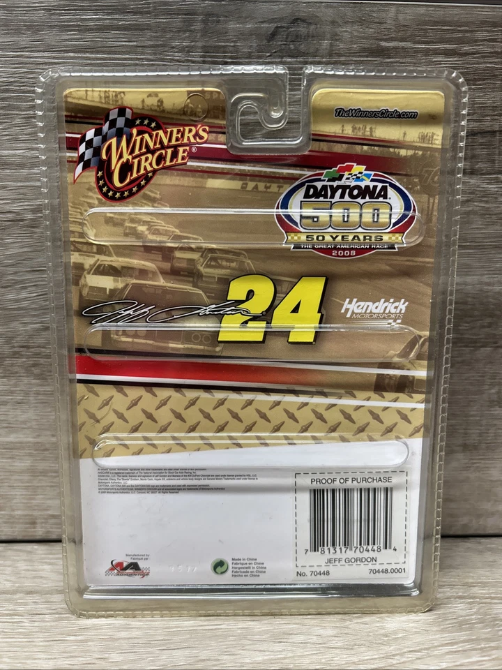 Изящный 2008 NASCAR 1/64 WC #24 Джефф Гордон 50 лет Daytona COT Chevy Impala SS - Изображение 2 из 2