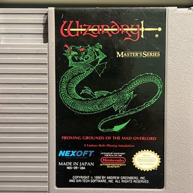 Wizardry: Proving Grounds of the Mad Overlord (Nintendo NES, 1990) Video Game