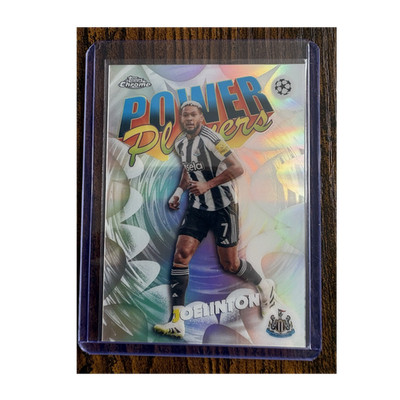 Topps Joelinton Newcastle United Power Players Topps Chrome UCL 2026 PP-5