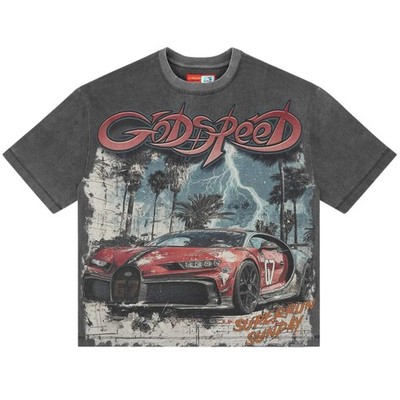 Godspeed Gatti Miami Superrun Grey Tee