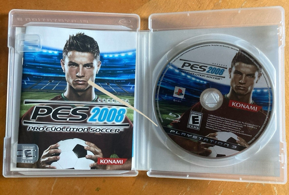 Pro Evolution Soccer 2008 (Sony PlayStation 3, 2008) for