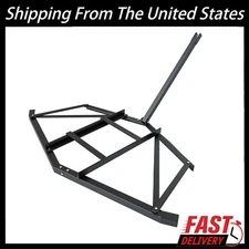 Driveway Drag Tow Behind Drag Harrow 66'' Width, Steel Gravel Grader For ATV,UTV