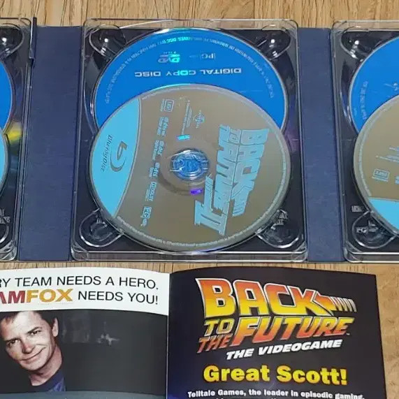 Back to the Future 25th Anniversary Blu-ray 3-Disc Set Unopened