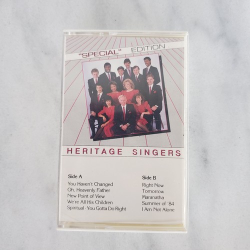 The Heritage Singers – Special Edition – Cassette (Album), 1986 [r10299