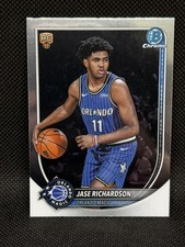 2025-26 Bowman Chrome JASE RICHARDSON Rookie Card RC #BCV-25 Magic