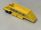 Vintage 1980 Hot Wheels Steering Rigs United Feed And Grain Trailer Only