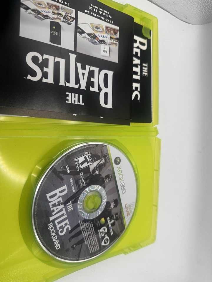 The Beatles Rock Band Microsoft XBox 360 completo testado na caixa A9 - Imagem 3 de 3