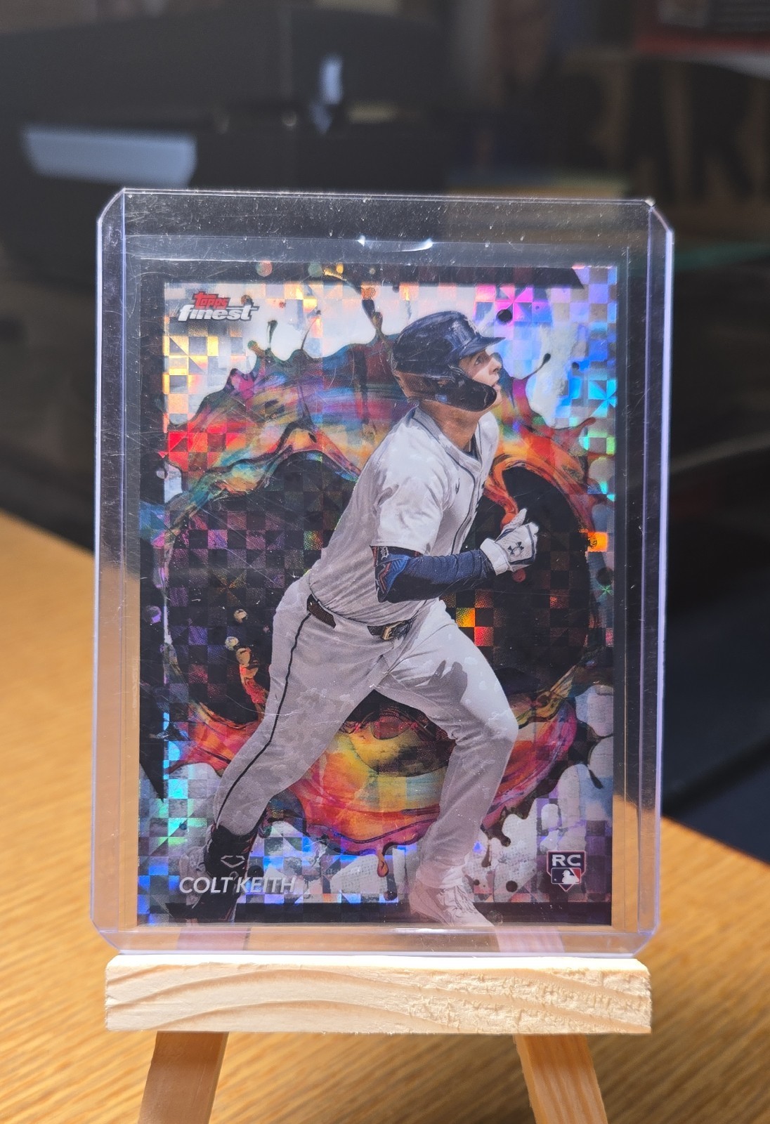 2024 Topps Finest - Rare Colt Keith #208 Checkerboard Refractor (RC)