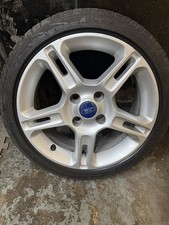 16" FORD FIESTA ZETEC S MK 7 MK 8 5 SPLIT SPOKE 4 STUD ALLOY WHEEL