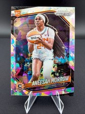 2025 Panini Prizm WNBA Aneesah Morrow RC #79 Cracked Ice Prizm CONNECTICUT SUN