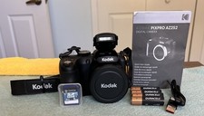 Kodak PIXPRO AZ252 16.0 MP 25x Optical HD Zoom Digital Camera - Black - Mint -