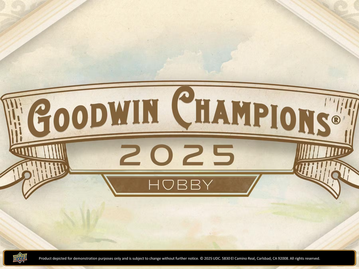 2025 Upper Deck Goodwin Champions You Pick 1-100 Base and