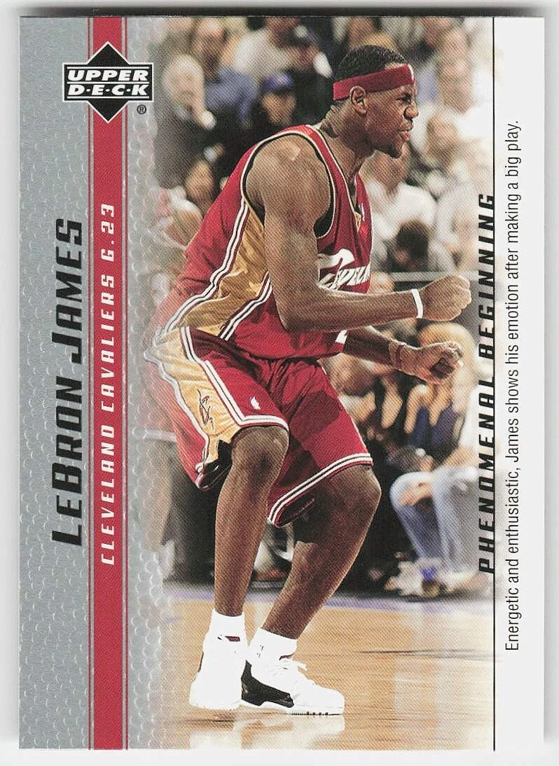 2003-04 Upper Deck Lebron James Phenomenal Beginning - LeBron