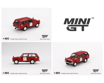 Mini GT Land Rover Range Rover 1971 International Hillrally Winner