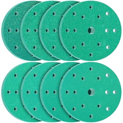 Schleifpapier Set 150mm Klett Körnung 60 80 120 180 240 320 400 600 universal...
