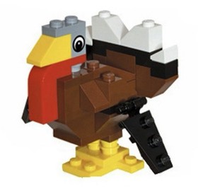LEGO Turkey Seasonal Exclusive Mini Figure Set #40011 NEW SEALED Thanksgiving