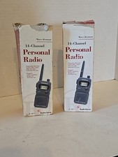 Radio Shack 14-Channel Personal Radios FM Transceiver 21-1811 Lot 2 Parts Only