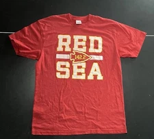 Men’s Size L Charlie Hustle Kansas City Chiefs Red Sea T Shirt