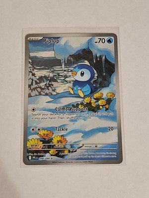 Piplup - 098/094 (Phantasmal Flames) - Near Mint NM - Illustration Rare