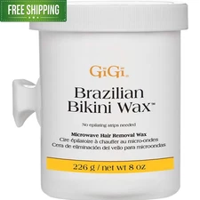 GiGi Brazilian Bikini Wax Microwave w/ Beeswax and Soybean Oil 