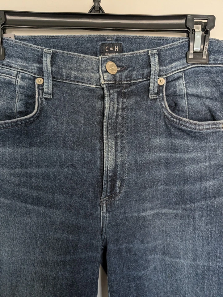 Citizens of Humanity Fleetwood High Rise Flare Jeans Size 27 Dark Wash Denim - Image 2 of 4