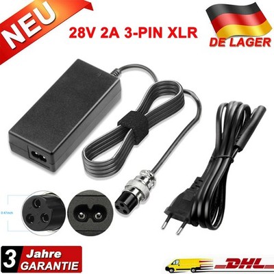 24V 2A Adapter für Razor MX350 PR200 Dirt Rocket Ladegerät PR200 Pocket Rocket