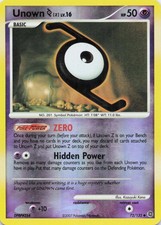 Unown [Z] VINTAGE Uncommon Reverse Holo Secret Wonders 72/132 HP on eBay