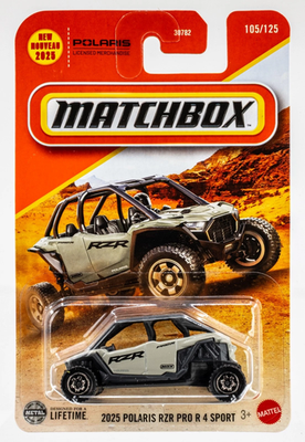 MATCHBOX 2025 POLARIS RZR PRO R 4 SPORT NEW 2025 | eBay