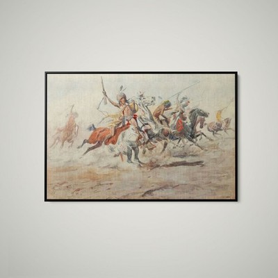Charles Marion Russell - Pony Dance - Art Print on Paper or Canvas