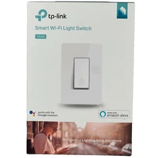TP-Link Smart Light Switch HS200, Single Pole, Neutral Wire Wi-Fi Alexa & Google