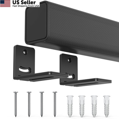 USX MOUNT Soundbar Mount for Samsung, up to 30 lbs, black 