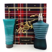 Jean Paul Gaultier LE MALE 2 Pcs Set for Men 4.2 oz. EDT Spray 2.5 S/Gel New
