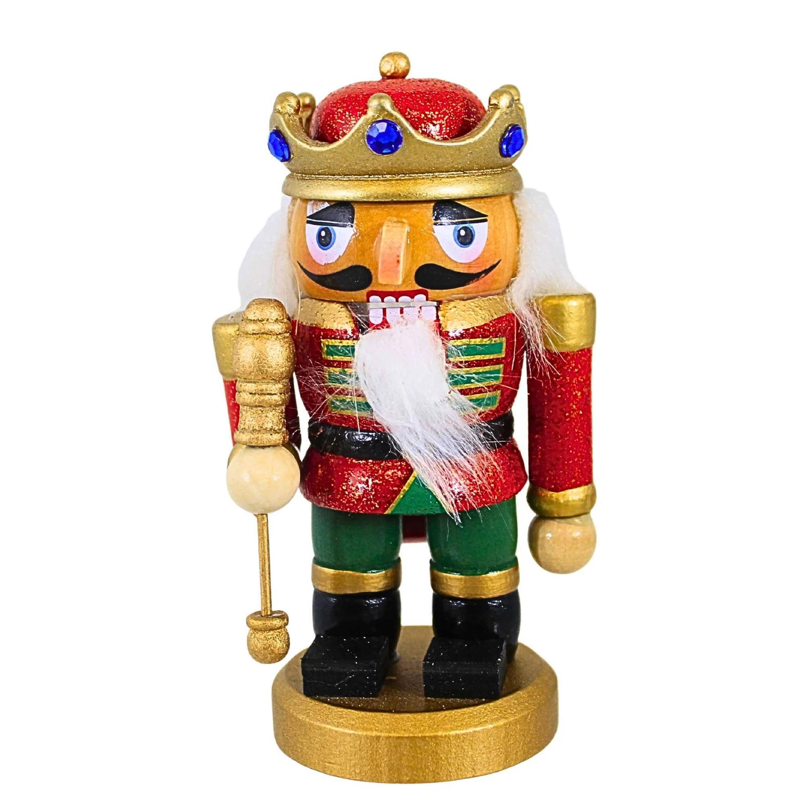Kurt S. Adler 5.00In Pint Size Wooden Nutcracker, Wood, Soldier
Opens in a new window or tab