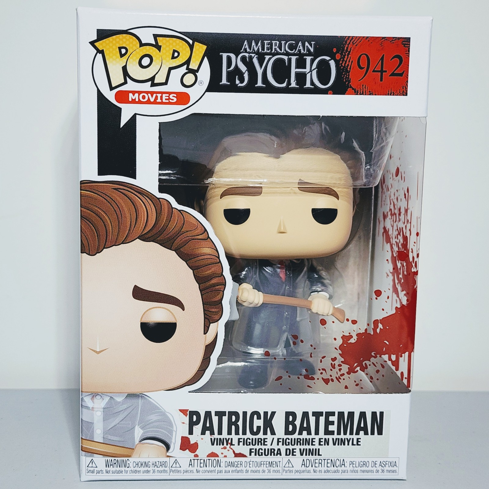 Funko Pop Movies: American Psycho - Patrick Bateman #942